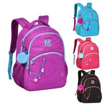 Mochila de Costas Escolar Rebecca Bonbon Clio RB24026 Cor:Rosa Mochila de Costas Escolar Rebecca Bonbon Clio RB24026 Cor:Rosa