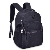 Mochila De Costas Escolar Rebecca Bonbon Juvenil - Preto