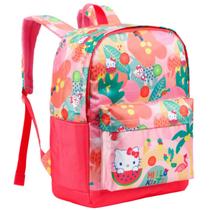 Mochila de Costas Escolar Rosa Hello Kitty Teen - Xeryus