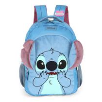 Mochila De Costas Escolar Stitch Com Orelhas 3D - Luxcel