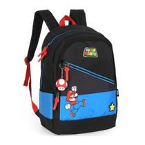 Mochila De Costas Escolar Super Mario ul Luxcel