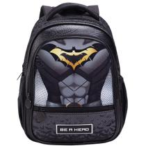 Mochila de Costas Estampa Herói com Alças Acolchoadas Infantil Meninos Compartimento Espaçoso Material Escolar Resistente Mochila de Costas Estampa Herói com Alças Acolchoadas Infantil Meninos Compartimento Espaçoso Material Escolar Resistente