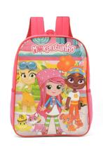 Mochila De Costas Estojo Escolar Infantil Moranguinho