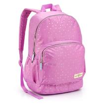 Mochila De Costas Estrelas Tween Lilás - Seanite