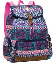 Mochila de Costas Étnica Multicolorida Toda Teen - Pacific