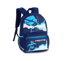 Mochila De Costas free Fire Azul 17,5 UP FR2487