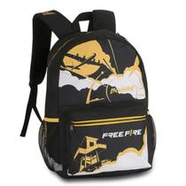 Mochila de Costas Free Fire Casual Angelical Escolar Juvenil