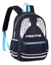 Mochila De Costas Free Fire Casual Angelical Escolar Juvenil