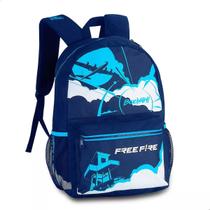 Mochila de Costas Free Fire Juvenil Meninos Infantil Passeio