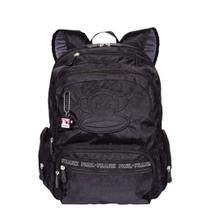 Mochila De Costas G 2 Compartimento Paul Frank T03 Preto PRETO LISO