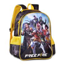 Mochila De Costas G Infantil Escolar Gamer Free Fire Oficial