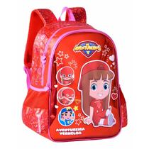 Mochila De Costas Gi Aventureira Beijinho Luccas Neto