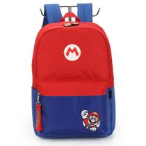 Mochila De Costas Grande Escolar Super Mário Word Luxcel