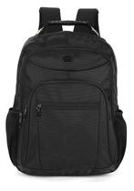 Mochila de Costas Grande Executiva Básica Notebook Polo King - Preto Mochila de Costas Grande Executiva Básica Notebook Polo King - Preto