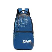 Mochila De Costas Grande Tigor T Tigre Lov it Azul Original