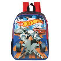 Mochila de Costas Hot Wheels Infantil Escolar - Luxcel