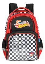 Mochila de Costas Hot Wheels Preto/ Vermelho Luxcel Mochila de Costas Hot Wheels Preto/ Vermelho Luxcel