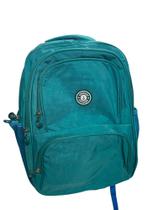 Mochila de costas impermeável verde