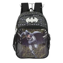 Mochila de Costas Infantil Batman IS41301BM Cor: Preto