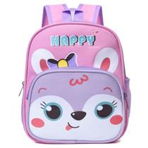 Mochila De Costas Infantil Creche Passeio Desenho Resistente Volta as Aulas