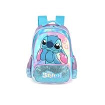 Mochila de Costas Infantil Disney Stitch Resistente Pelúcia