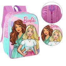 Mochila De Costas Infantil Escolar Barbie Be Unique Meninas Mochila De Costas Infantil Escolar Barbie Be Unique Meninas