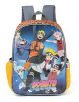 Mochila De Costas Infantil Escolar Boruto