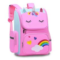 Mochila De Costas Infantil Feminina Unicórnio Menina