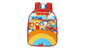 Mochila De Costas Infantil Fisher Price Laranja Escolar