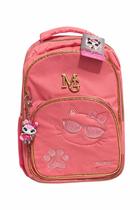 Mochila de costas Infantil Gatinha Menina Rosa, Preto, Salmão e verde água Mochila de costas Infantil Gatinha Menina Rosa, Preto, Salmão e verde água