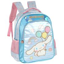 Mochila de Costas Infantil HelloKitty My Melody AZUL - Luxcel Mochila de Costas Infantil HelloKitty My Melody AZUL - Luxcel