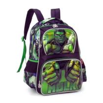 Mochila De Costas Infantil Hulk Com Mascara-LUXCEL Mochila De Costas Infantil Hulk Com Mascara-LUXCEL