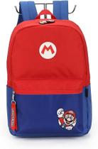 Mochila de Costas Infantil Mário Vermelho Ref.MS46941MOVM Luxcel