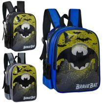 Mochila de Costas Infantil Masculina Brave Bat 15,5" - batman Yepp