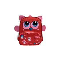 Mochila de costas infantil pequena animais