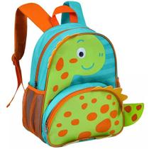 Mochila De Costas Infantil Pets Dino Verde - Clio