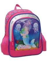 Mochila de Costas Infantil Sereia Mermaid Yepp Girl Mochila de Costas Infantil Sereia Mermaid Yepp Girl