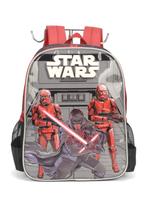 Mochila de Costas Infantil Star Wars Cinza Produto Original