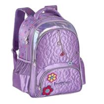 Mochila de Costas Infantil Sweet Queen Escolar Clio Violeta