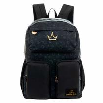Mochila de Costas Juvenil - Disney Princesas - Black Teen T02 Mochila de Costas Juvenil - Disney Princesas - Black Teen T02