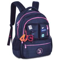 Mochila de Costas Juvenil em Nylon OFICIAL LULUCA LU24636