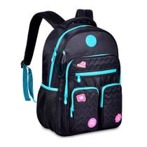 Mochila de Costas Juvenil Luluca Nylon LU24088 Clio 17,5"