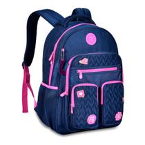 Mochila de Costas Juvenil Luluca Nylon LU24088 Clio 17,5"