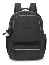Mochila De Costas Juvenil Notebook Crinkle Up4You - Preto