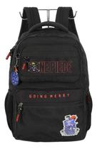 Mochila De Costas Juvenil One Piece Com Chaveiro