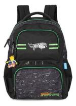 Mochila De Costas Juvenil Original Coleção Hot Wheels Skate - Luxcel Mochila De Costas Juvenil Original Coleção Hot Wheels Skate - Luxcel