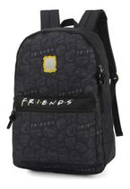 Mochila De Costas Juvenil Original Serie Friends - Branco