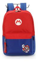 Mochila De Costas Juvenil Original Super Mario