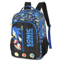 Mochila De Costas Juvenil Sonic - Luxcel