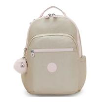 Mochila De Costas Kipling Seoul Original Gold Shimmer Dourado